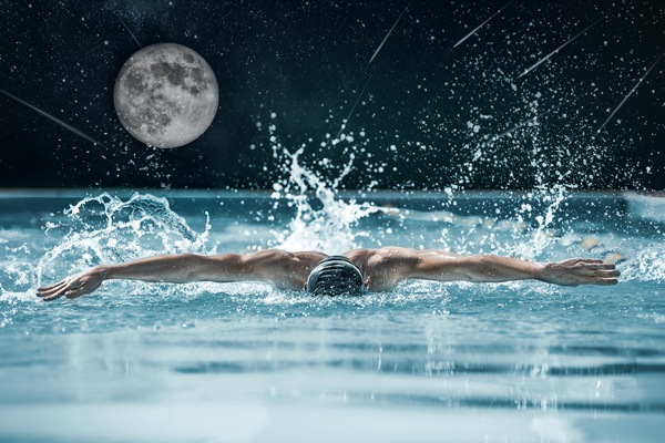 Late Night Schwimmen