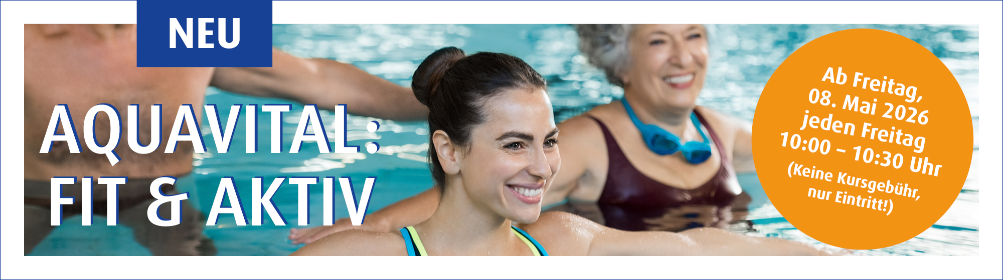 Banner AquaVital Fit & Aktiv